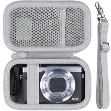 Imagem de Baval Capa Para Câmera Digital Canon Powershot Sx740 Hs/G7 X Mark Iii/G7 Ii, Branca