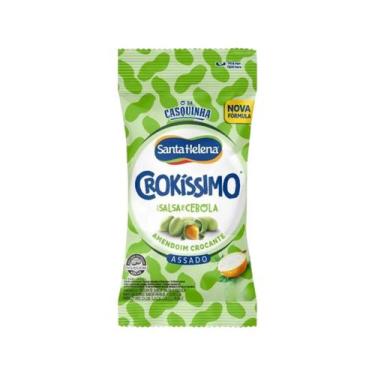 Imagem de Amendoim Crokíssimo Salsa e Cebola 864g C/ 36 Und de 24g - Santa Helen