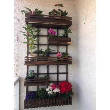 Imagem de Floreira, jardineira, suporte para plantas, jardim vertical JV14 - Min