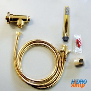 Imagem de Desviador Deca Com Ducha Manual Cilíndrica Dourado - 1972DCCI