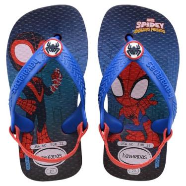 Imagem de Chinelo Havaianas Baby Marvel II - Original COR:Vermelho;TAMANHO:17/18