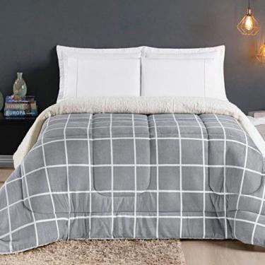 Imagem de Coberdrom Cobertor Comfort Casal King 01 Peça Tecido Sherpa Manta Flan