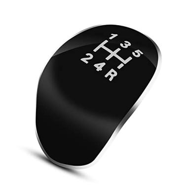 Imagem de WALFRONT Longo ABS -TAG GAIL Knauf Head Plain para, Fácil de Instalar, Substituição para Entusiastas de Carros Antigos