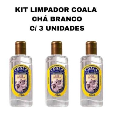 Imagem de Kit com 3 limpadores perfumados coala chá branco 120ml