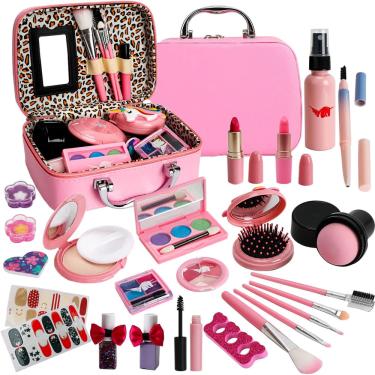 Imagem de Kit de maquiagem para crianças For Ideahome lavável com 25 unidades + 3 anos