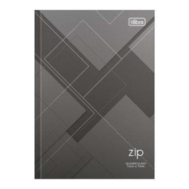 Imagem de Caderno quadriculado pequeno 96 folhas 7x7mm zip - tilibra