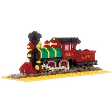 Imagem de nanoblock - Veículos – Locomotiva a vapor 4-4-0, kit de montagem da série Advanced Hobby