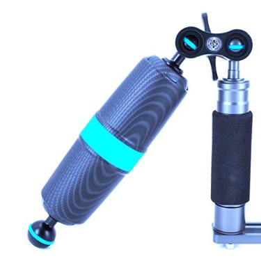 Imagem de DIVTEK Braço de flutuabilidade de mergulho D52-160 com suporte de baioneta Nauticam para bandeja de mergulho, luz de vídeo/braço flutuante estroboscópico