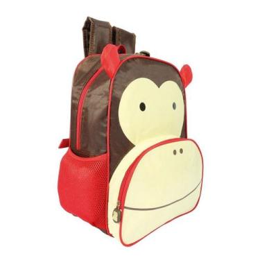 Imagem de Mochila Infantil Macaco escolar Grande - Yazi
