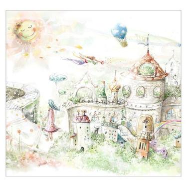 Imagem de Papel de Parede Adesivo Infantil Castelo Princesa Quarto Menina - 644p