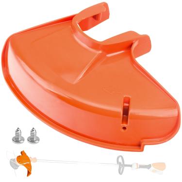 Imagem de HTJYMY Defletor de proteção de grama Strimmer compatível com St-ihl 4522 713 4500, 4522 713 4501, FSA 57, FSA 56, aparador de 2 tempos