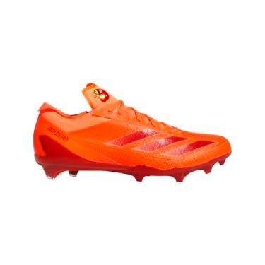 Imagem de adidas Chuteiras masculinas de futebol americano, Laranja, 50