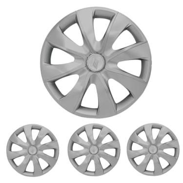 Imagem de Jogo Calota Aro 14 Prime Silver Palio Uno Siena Mobi Strada Fiorino Doblo Argo Idea Punto Cronos Toro Linea Bravo + Selo Resinado