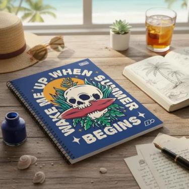 Imagem de Caderno Espiral Universitário 20 Matérias D+ 400 Folhas - Tilibra, Wak