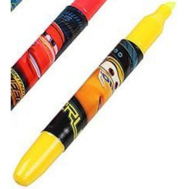 Imagem de Caneta Marca Texto Infantil Colors Com 3 Pecas Carros