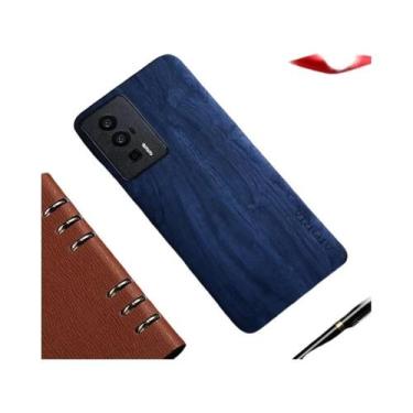 Imagem de Capa De Couro Com Padrão De Madeira De Bambu Para Xiaomi Poco F5 M3 M4