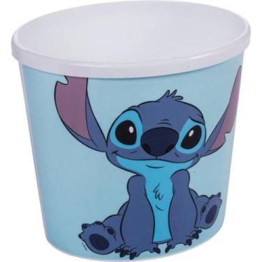 Imagem de Pote Plastico STITCH Balde para Pipoca 2,1L - Plasutil