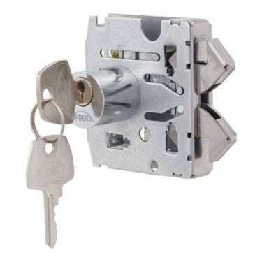 Imagem de 2X Cilindro Miolo Redondo Para Porta Vidro De Correr 3530