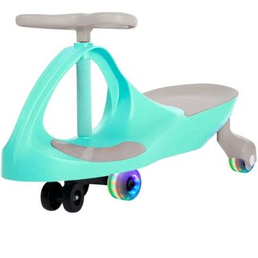 Imagem de Carrinho Rolimã Zig Zag Car 360 Roda Led Infantil - Castela