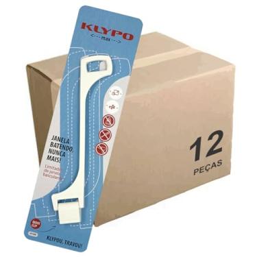 Imagem de NOVO KLYPO MAX Limitador da Abertura de Janelas Basculantes 18 cm Cx. 12 peças (Branco)