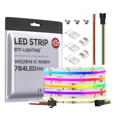 Imagem de Faixa de LED BTF-LIGHTING FCOB WS2814 IC RGBW 3000K 24 PÉS