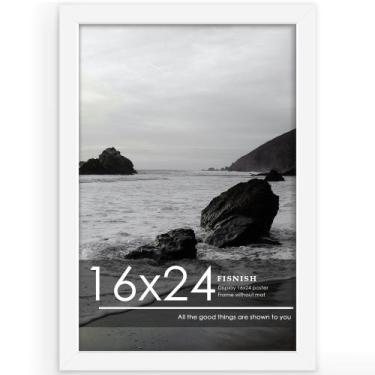 Imagem de Porta-retratos Fisnish Classic White 40x60cm para montagem na parede