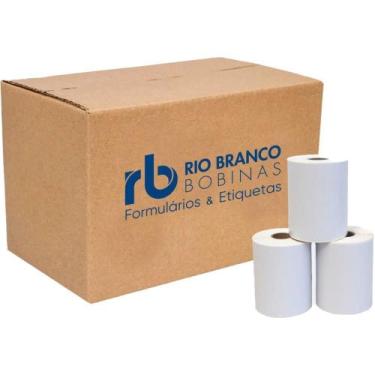 Imagem de Etiqueta Adesiva Termica 100MMX150MM C/200 ETIQ - Rio Branco Bobinas
