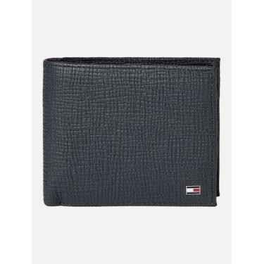 Imagem de Carteira Tommy Hilfiger Masculina The Flag Mini CC Azul Marinho, UN