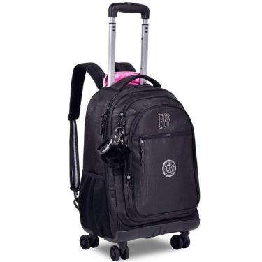 Imagem de Mochila Escolar de Rodinhas 360 Rebecca Bonbon Oficial RB24529