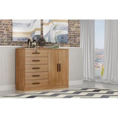Imagem de Cômoda para Quarto com Sapateira 5 Gav - Seul Novo Horizonte - Móveis 