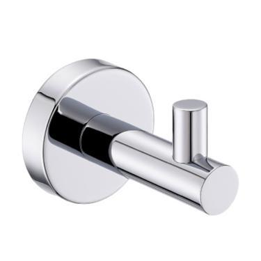 Imagem de CABIDEIRO DROP SIMPLES DE PAREDE EM AÇO INOX CROMADO DPACE4510