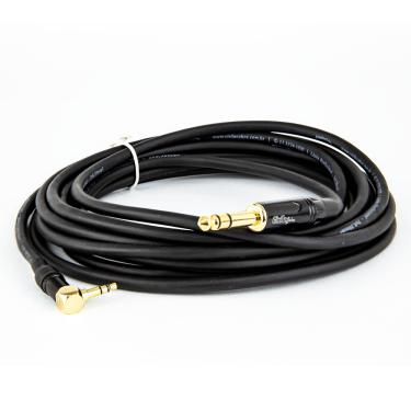 Imagem de Cabo Adaptador P2 Estereo 90° Para P10 Estereo - 30 cm