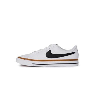 Imagem de Nike Unissex-Child Court Legacy, Branco/preto/ocre do deserto/marrom claro, 4.5 Big Kid