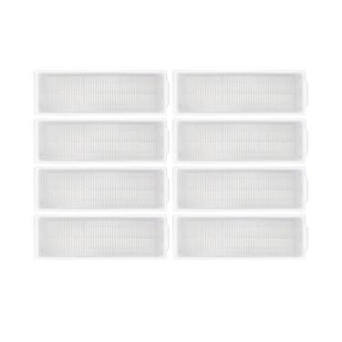 Imagem de Compatible With XMI Robot Vacuum S10 S12 T12 B106GL/ Mop 2S XMSTJQR2S / 3C B106CN Parts Accessories Main Side Brush Filter Mop(Light Grey)