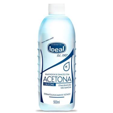 Imagem de Removedor Esmalte Ideal Base Acetona 500ml
