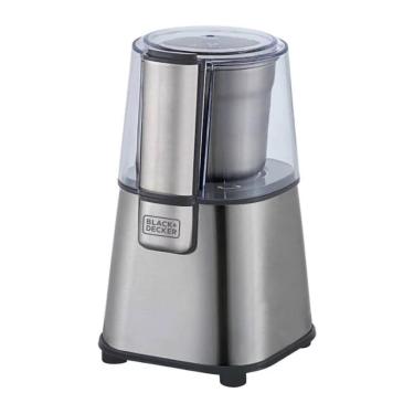 Imagem de Moedor De Grãos Inox Gourmand Gris Black Decker 220W 127V