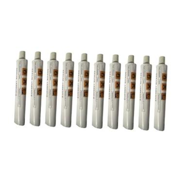 Imagem de Sclmgo 10 Tubos de Tinta a óleo Vazios de 30 Ml com Tampa, Recipientes de Alumínio Recarregáveis ​​para Armazenamento de Amostras de Cosméticos E