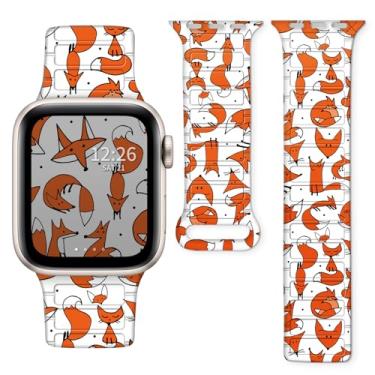 Imagem de Pulseira magnética de silicone macio para Apple Watch, compatível com capas de 38, 40, 41, 42 e 45 mm, compatível com as séries iWatch SE11/10/9/8/7/6/5 4/3/2/1, pulseira substituível universal