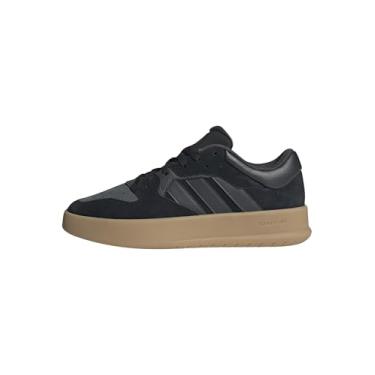 Imagem de adidas Tênis masculino Court 24, Preto/Carbono/Cinza, 39