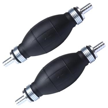 Imagem de Mtuiewo 2 peças 8 mm 5/40.6 cm lâmpada de primer manual para motor de popa, linha de combustível, bomba de combustível para barco marinho, carro, motocicleta
