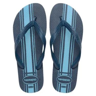 Imagem de Sandália Havaiana Color Essential Azul Tamanho 41/2 1 Par