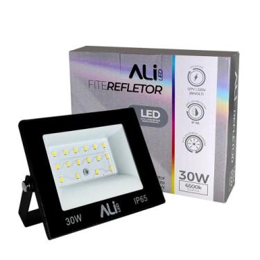 Imagem de Refletor Led FITE 30W 6500K (Branco Frio) IP65 2400L Bivolt ALI-1RF003