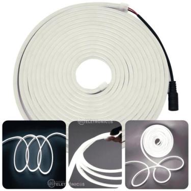 Imagem de Fita Neon LED 2835 Flexível 5 Metros Alta Qualidade De Brilho De Silic