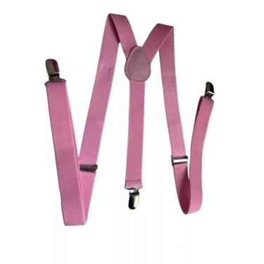 Imagem de Suspensórios Masculino E Feminino Largo 2,5cm - Várias Cores Ref:244 -