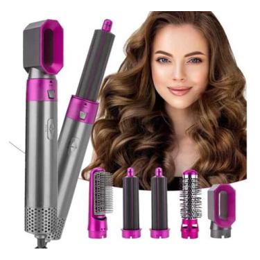 Imagem de Escova Secadora Multiuso 5 funções em 1 110v - Hot Hair Style, 110V