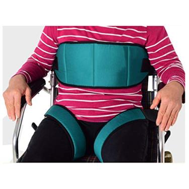 Imagem de YYBOES Cinto de retenção de assento de cadeira de rodas cinto de segurança médica alça fixa ajustável para pacientes idosos faixa de amamentação - cinto de segurança para cadeira de rodas