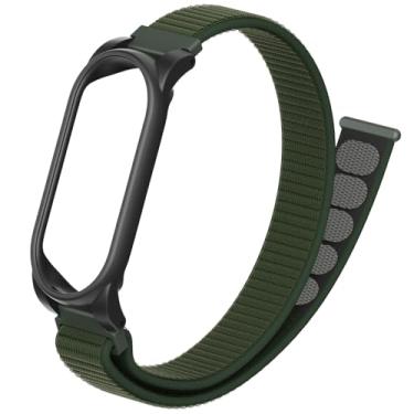 Imagem de Hexasider Pulseira de nylon + capa protetora compatível com pulseira Plaud NotePin AI, capa de substituição macia atualizada para acessórios PlaudNote Pin feminino e masculino