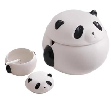 Imagem de cinzeiro para pátio externo Cinzeiro de panda personalizado para fumantes cinzeiro interno com tampa cinzeiro externo com tampa