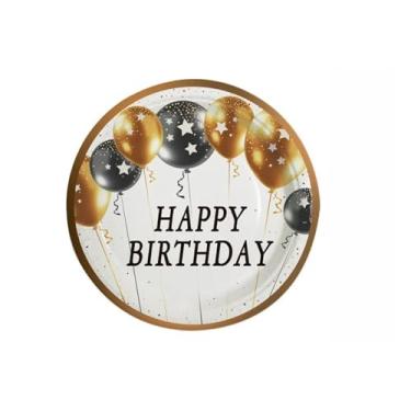 Imagem de CWPJUNDGP Festa de aniversário, copos de papel, pratos de papel, festivais descartáveis locais de festa temática, atmosfera de decoração, utensílios de mesa