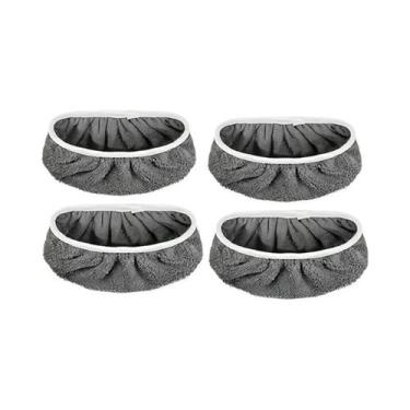 Imagem de Panos De Microfibra Reutilizáveis E Laváveis Para Mop Swiffer, Limpeza